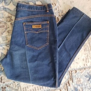 Vintage 80s Highwaisted Pleated Gitano jeans